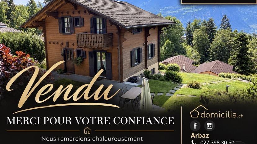 A vendre 1971 Grimisuat Chalet pi&egrave;ce(s) 5.5