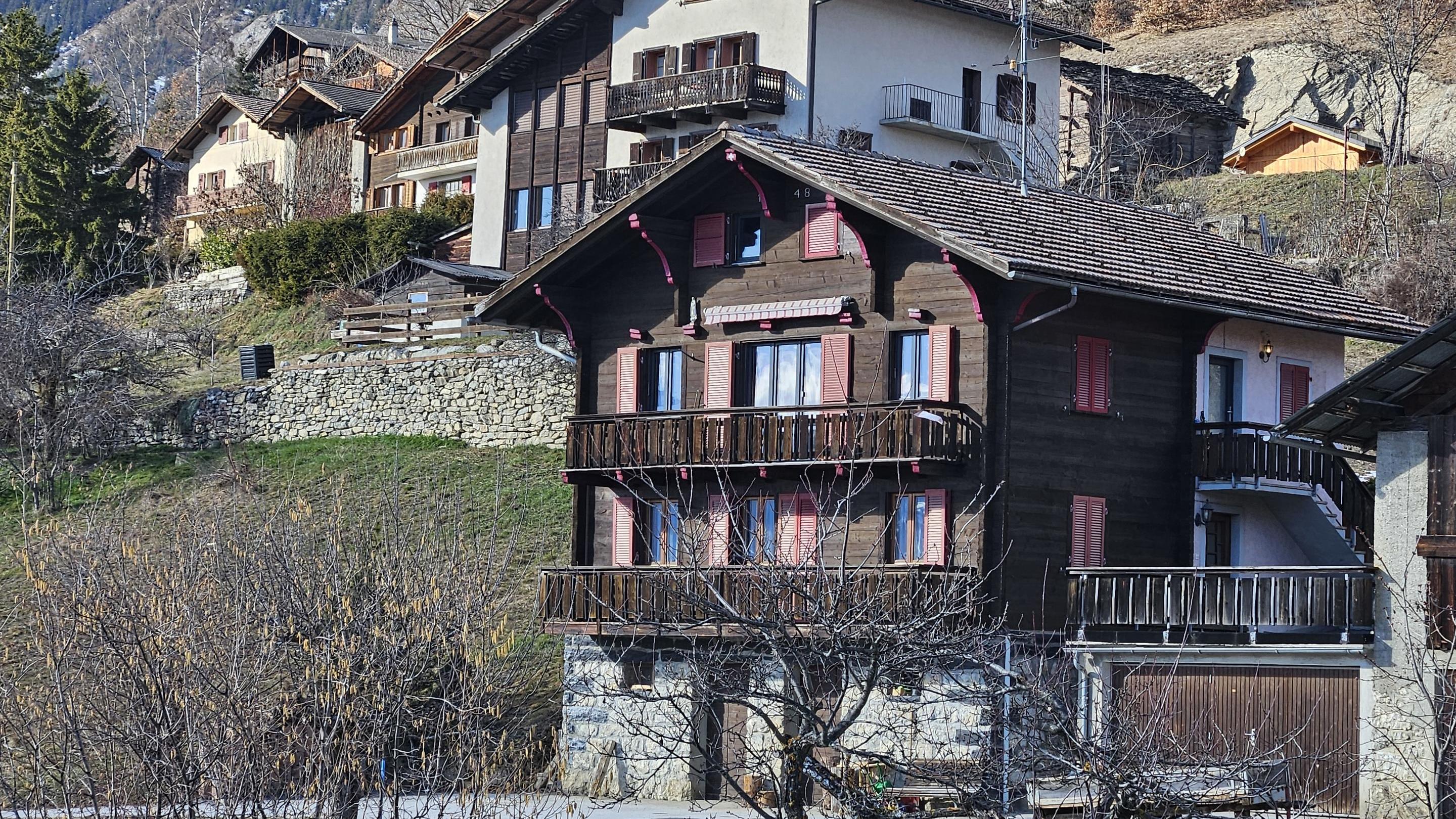 A louer 1974 Arbaz Appartement terrasse pi&egrave;ce(s) 3.5